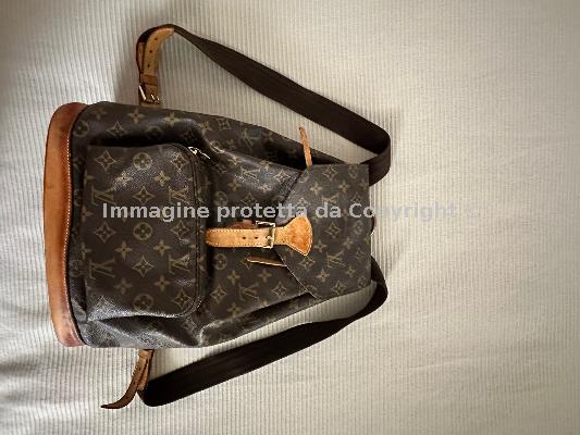 Louis Vuitton Montsouris Gm zaino vintage Immagine 1